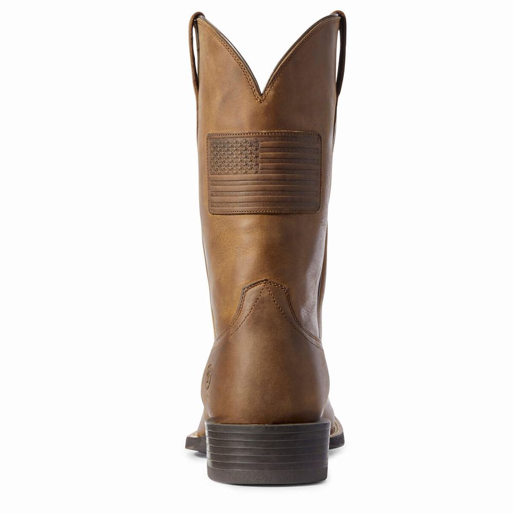 Stivali Western Ariat Sportive Patriot II Uomo Marroni | IT295FPYV