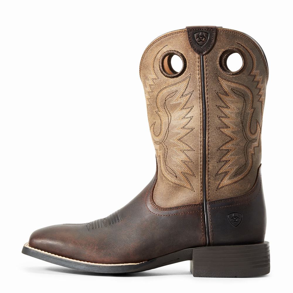 Stivali Western Ariat Sportive Ranger Uomo Marroni Marroni | IT769VPZC