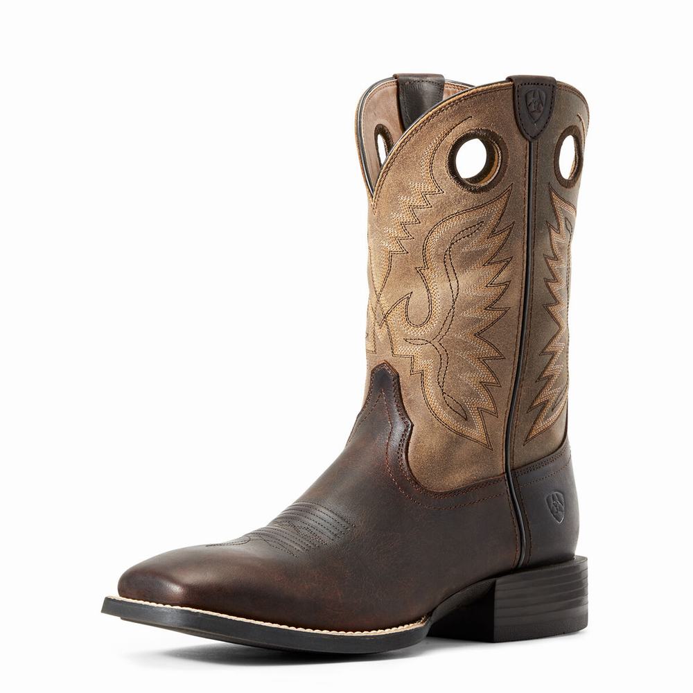 Stivali Western Ariat Sportive Ranger Uomo Marroni Marroni | IT769VPZC