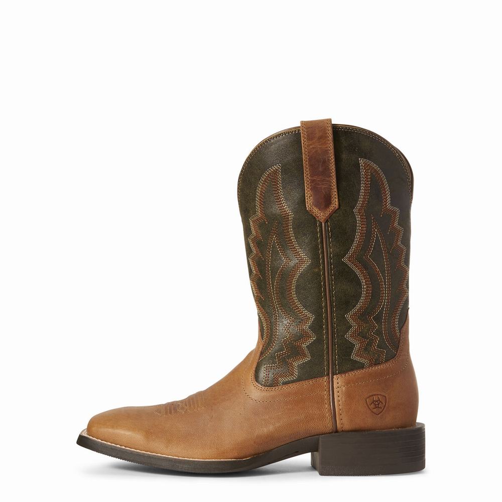 Stivali Western Ariat Sportive Riggin Uomo Marroni | IT156XHNQ