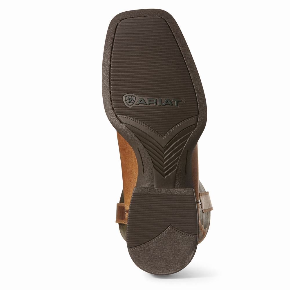 Stivali Western Ariat Sportive Riggin Uomo Marroni | IT156XHNQ