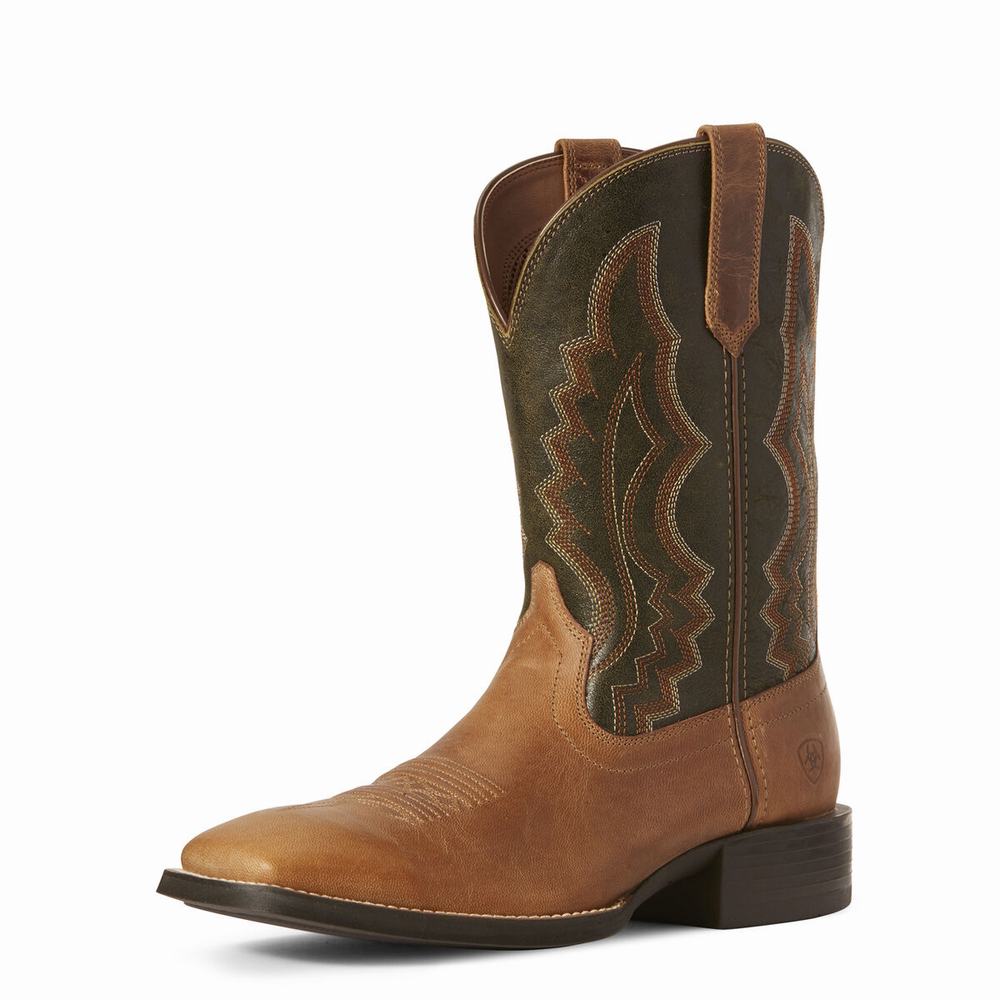 Stivali Western Ariat Sportive Riggin Uomo Marroni | IT156XHNQ