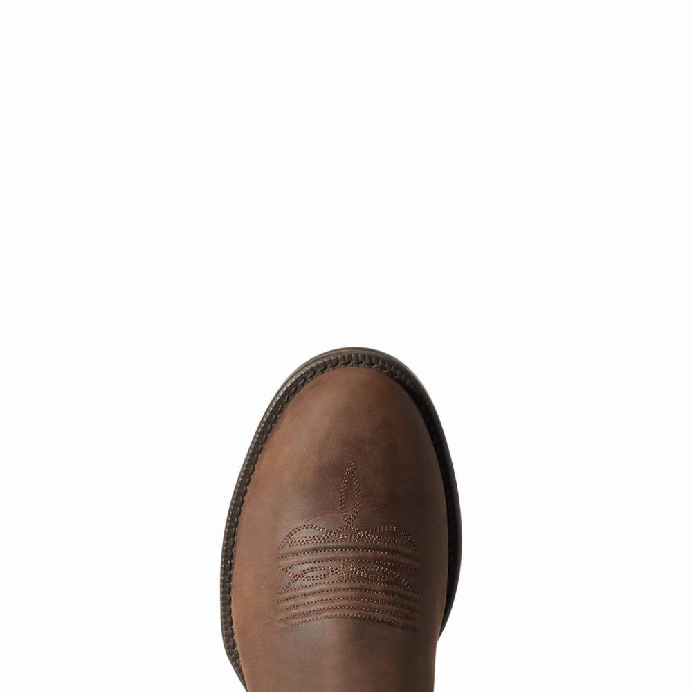 Stivali Western Ariat Stockman Ultra Uomo Marroni | IT539GUVM