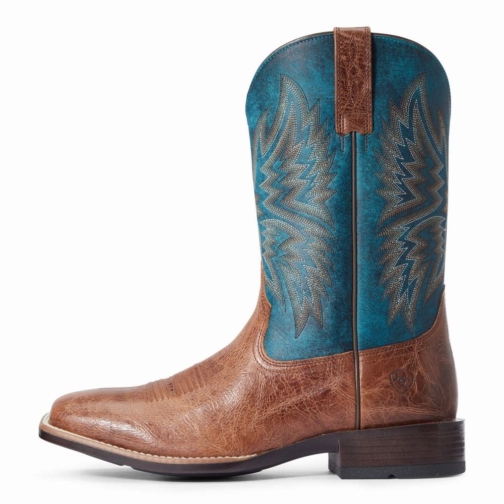 Stivali Western Ariat Valor Ultra Uomo Marroni Scuro | IT163SHZD