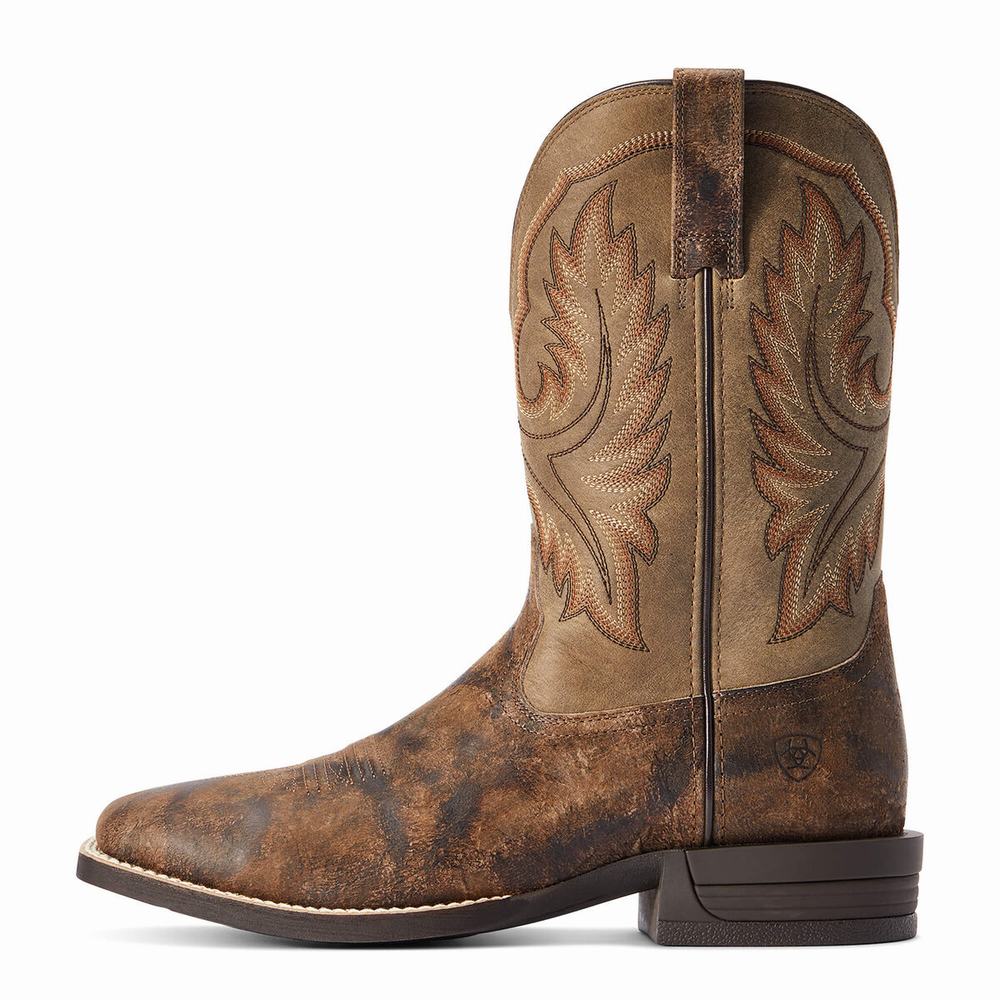 Stivali Western Ariat Wilder Uomo Grigie | IT235HMBQ