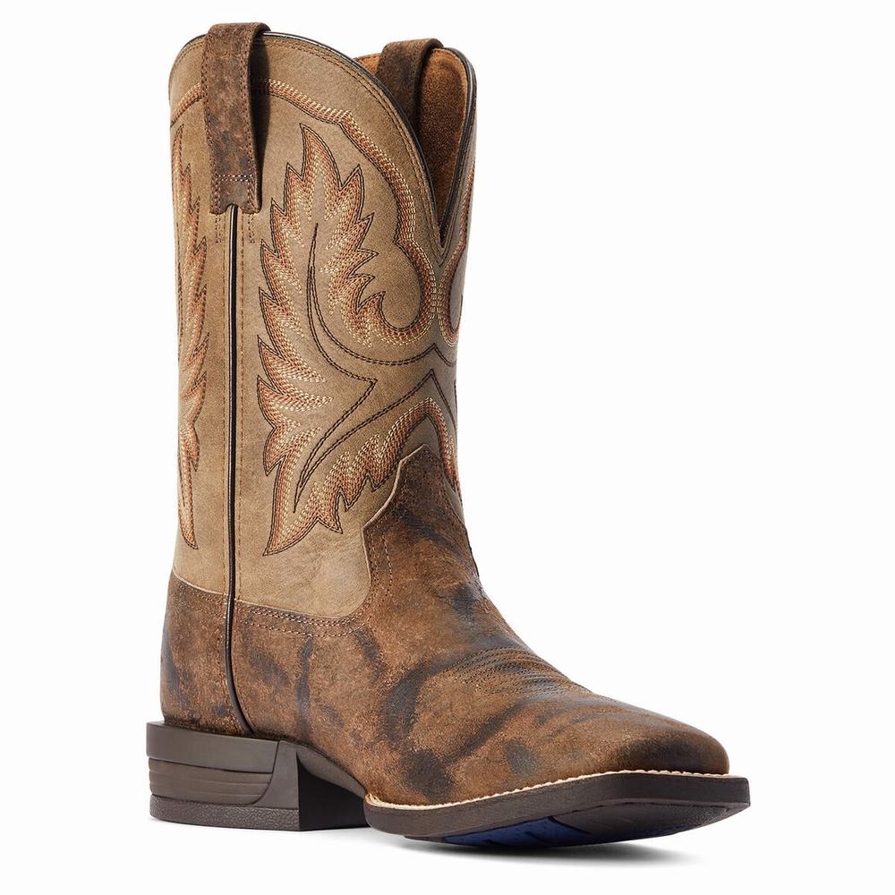 Stivali Western Ariat Wilder Uomo Grigie | IT235HMBQ