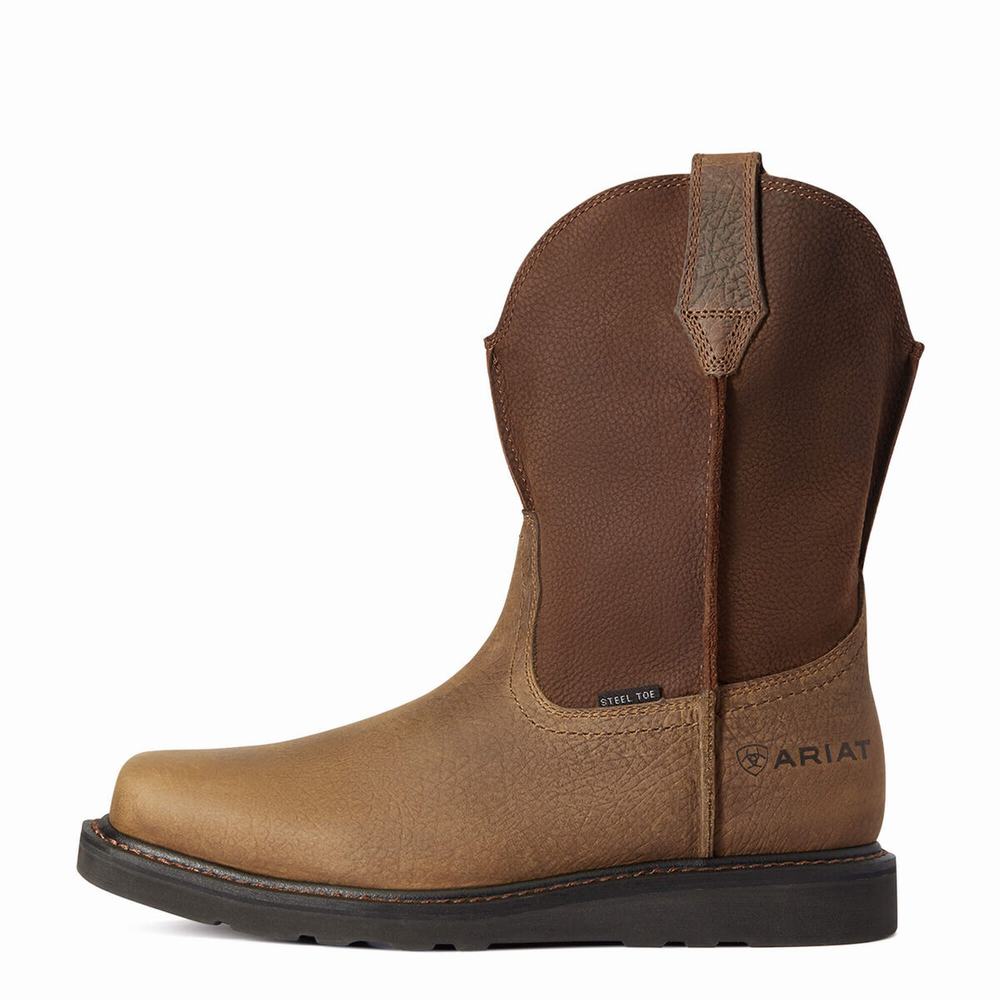 Stivali da Lavoro Ariat Rambler Wedge Steel Punta Uomo Colorate | IT453YQDZ