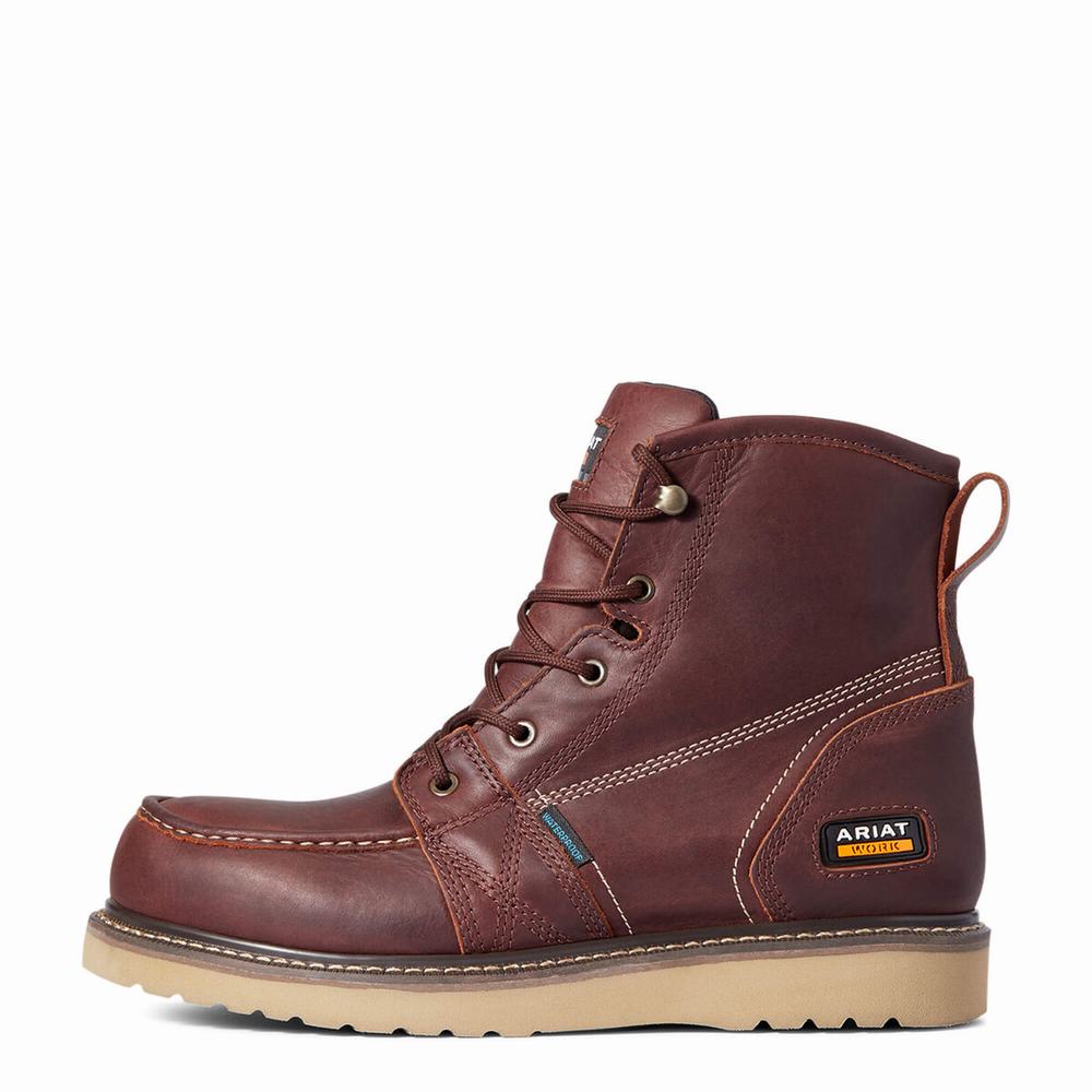 Stivali da Lavoro Ariat Rebar Wedge Moc Punta 6