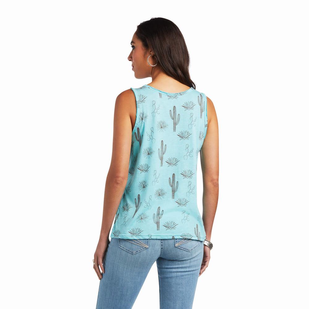 Top Ariat Cactus Desert Donna Colorate | IT048TXUH