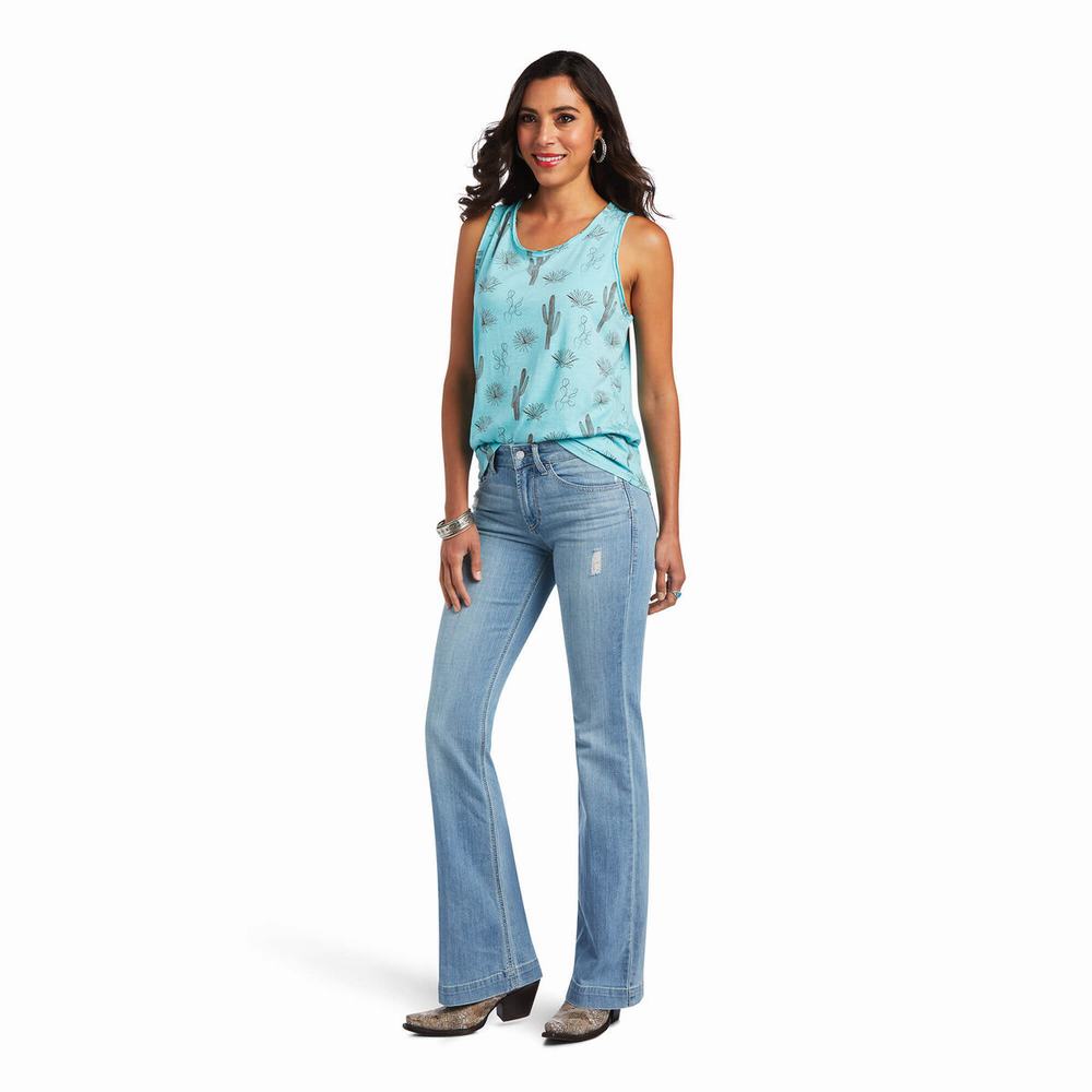 Top Ariat Cactus Desert Donna Colorate | IT048TXUH