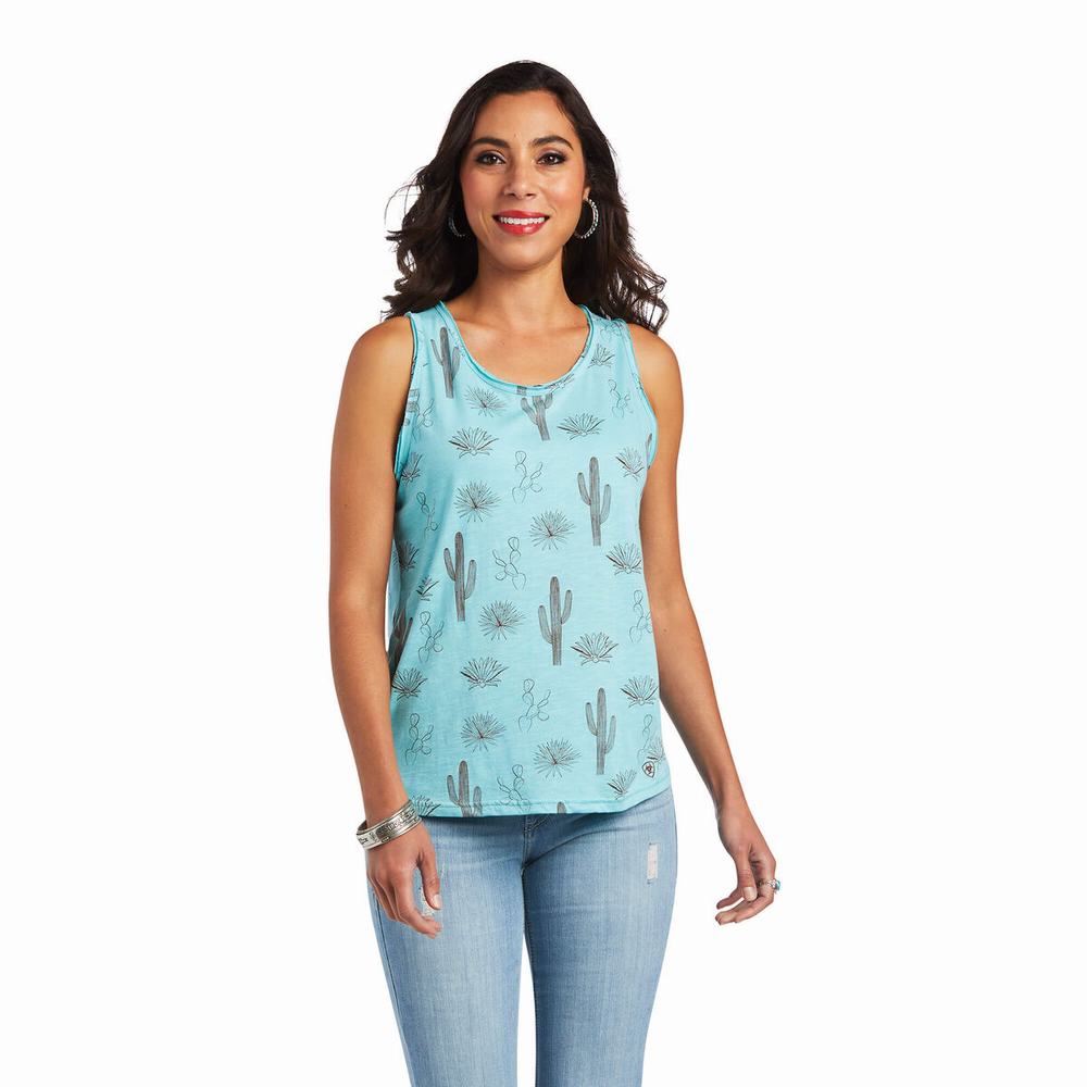 Top Ariat Cactus Desert Donna Colorate | IT048TXUH