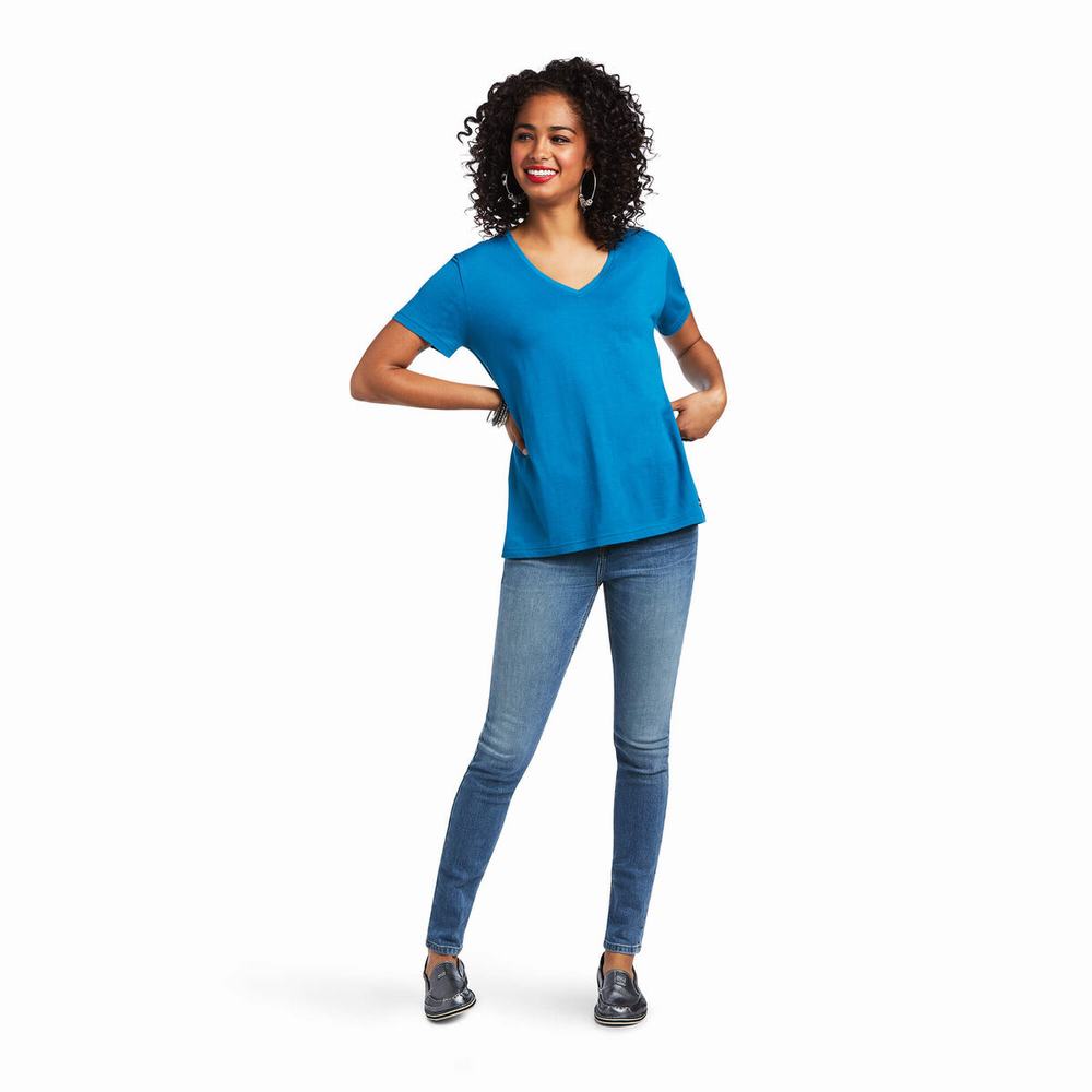 Top Ariat Element Donna Blu | IT035AIBM