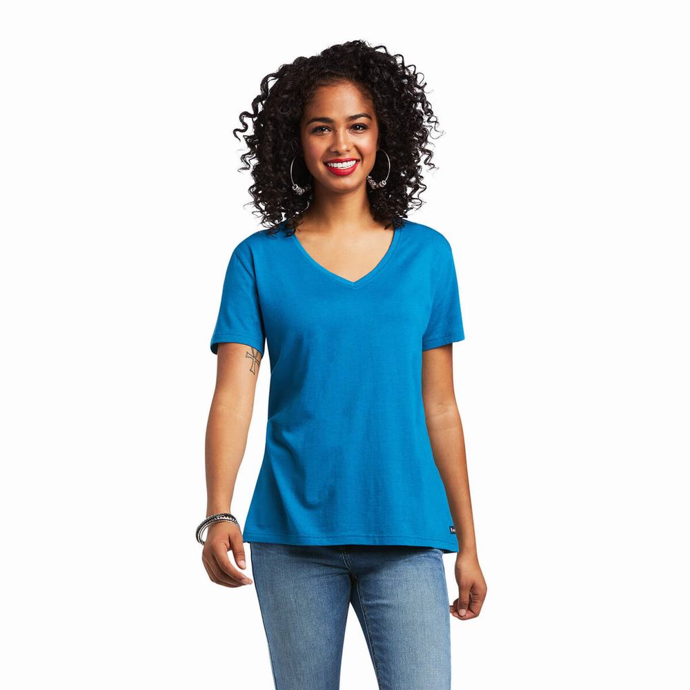 Top Ariat Element Donna Blu | IT035AIBM