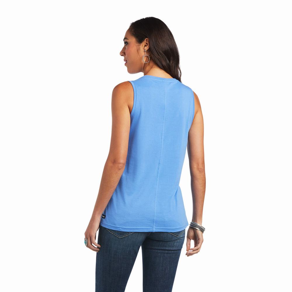 Top Ariat Element Donna Blu | IT946RWNH