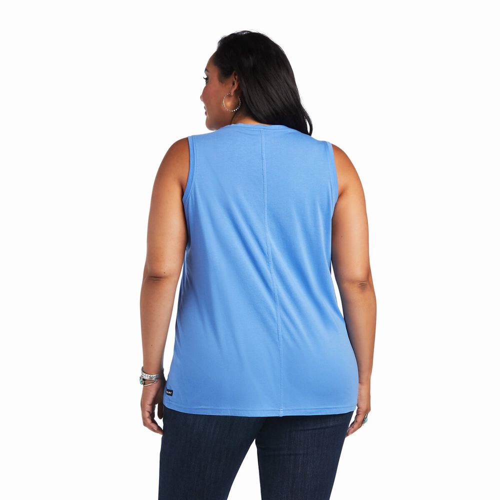 Top Ariat Element Donna Blu | IT946RWNH