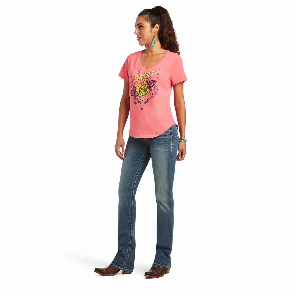 Top Ariat Green Machine Donna Corallo | IT281LYSM