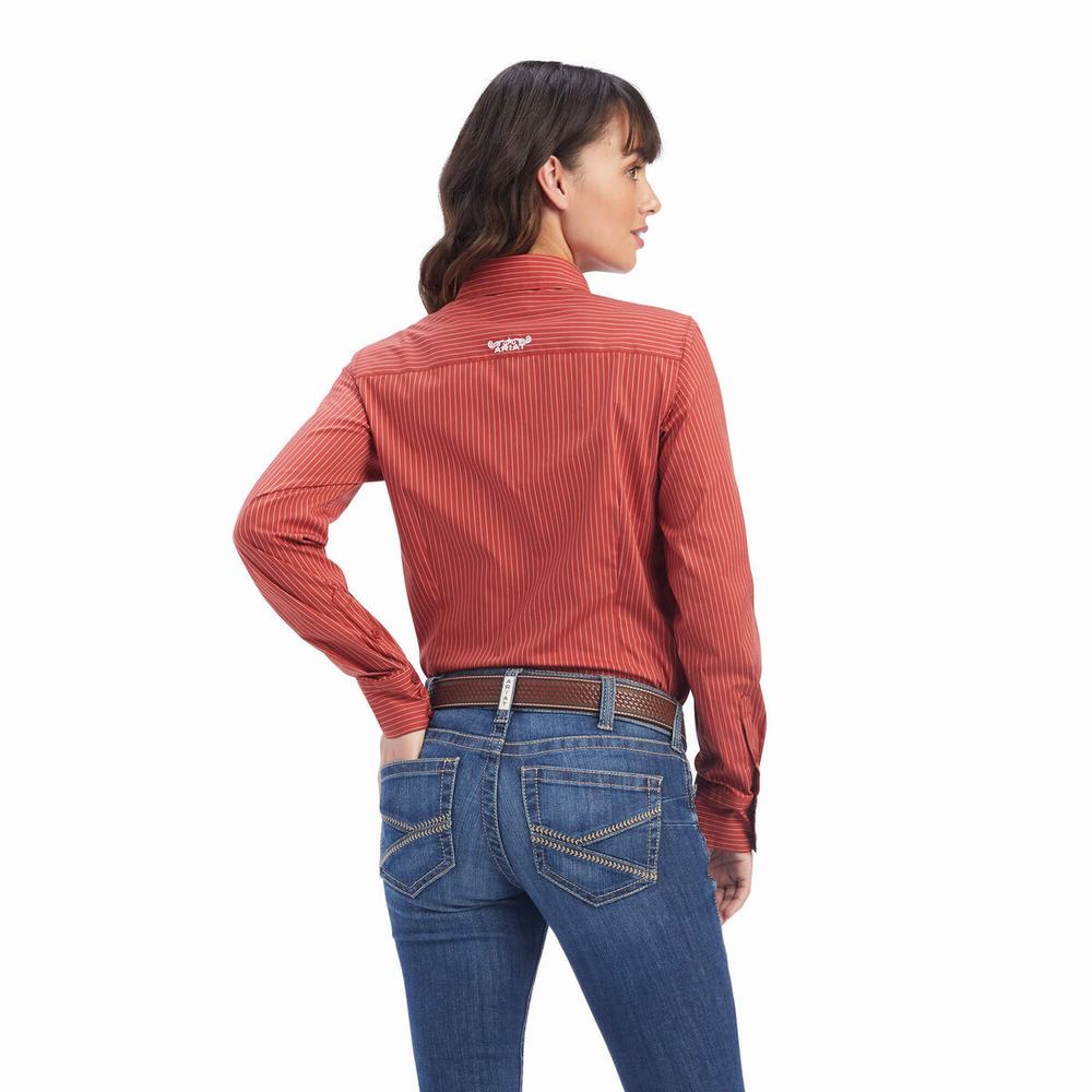 Top Ariat Kirby Stretch Donna Bianche | IT834LJIM