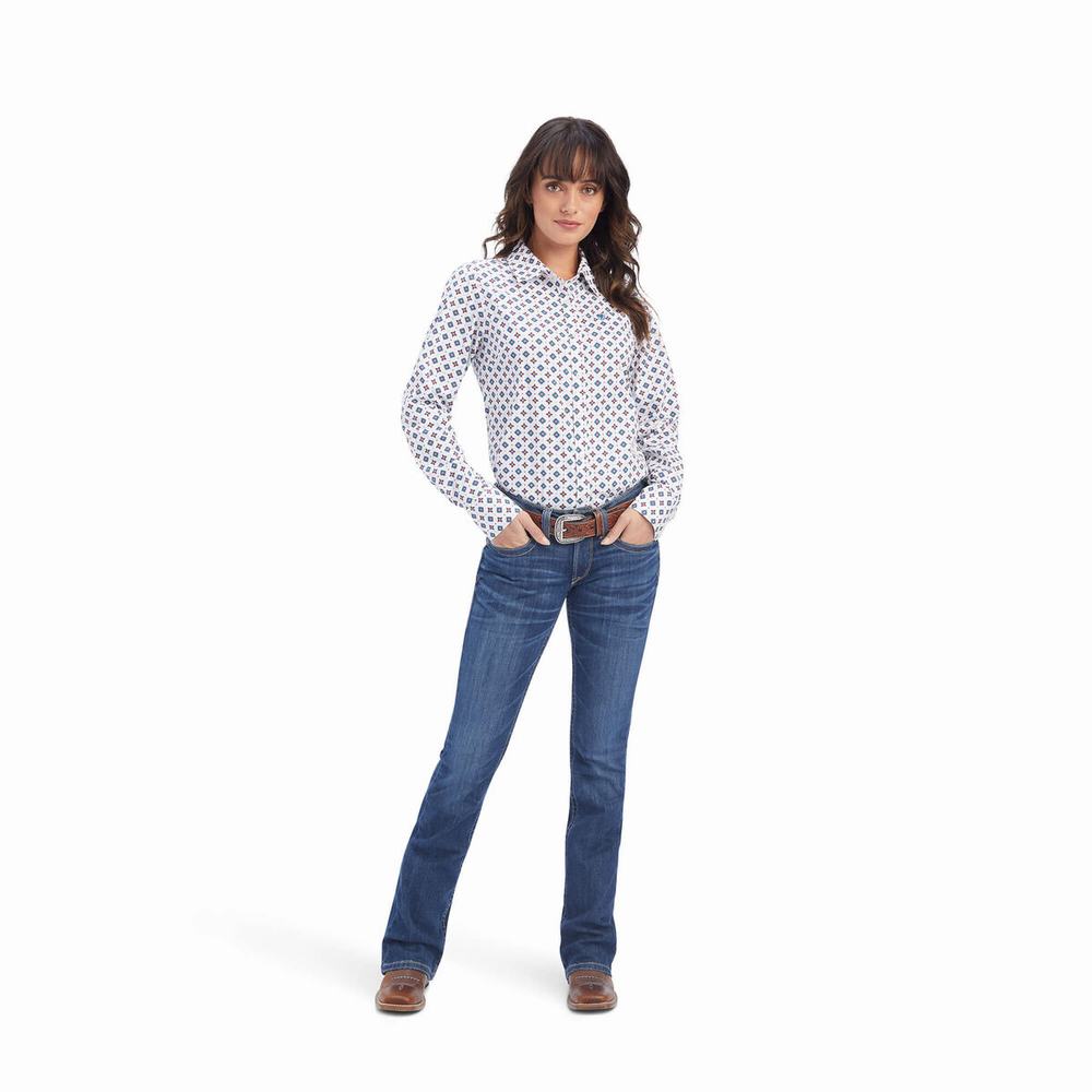 Top Ariat Kirby Stretch Donna Colorate | IT914NTHI