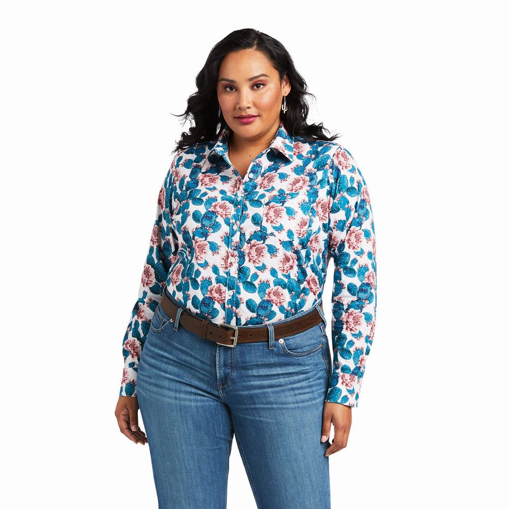 Top Ariat Kirby Stretch Donna Verdi | IT128GQAT