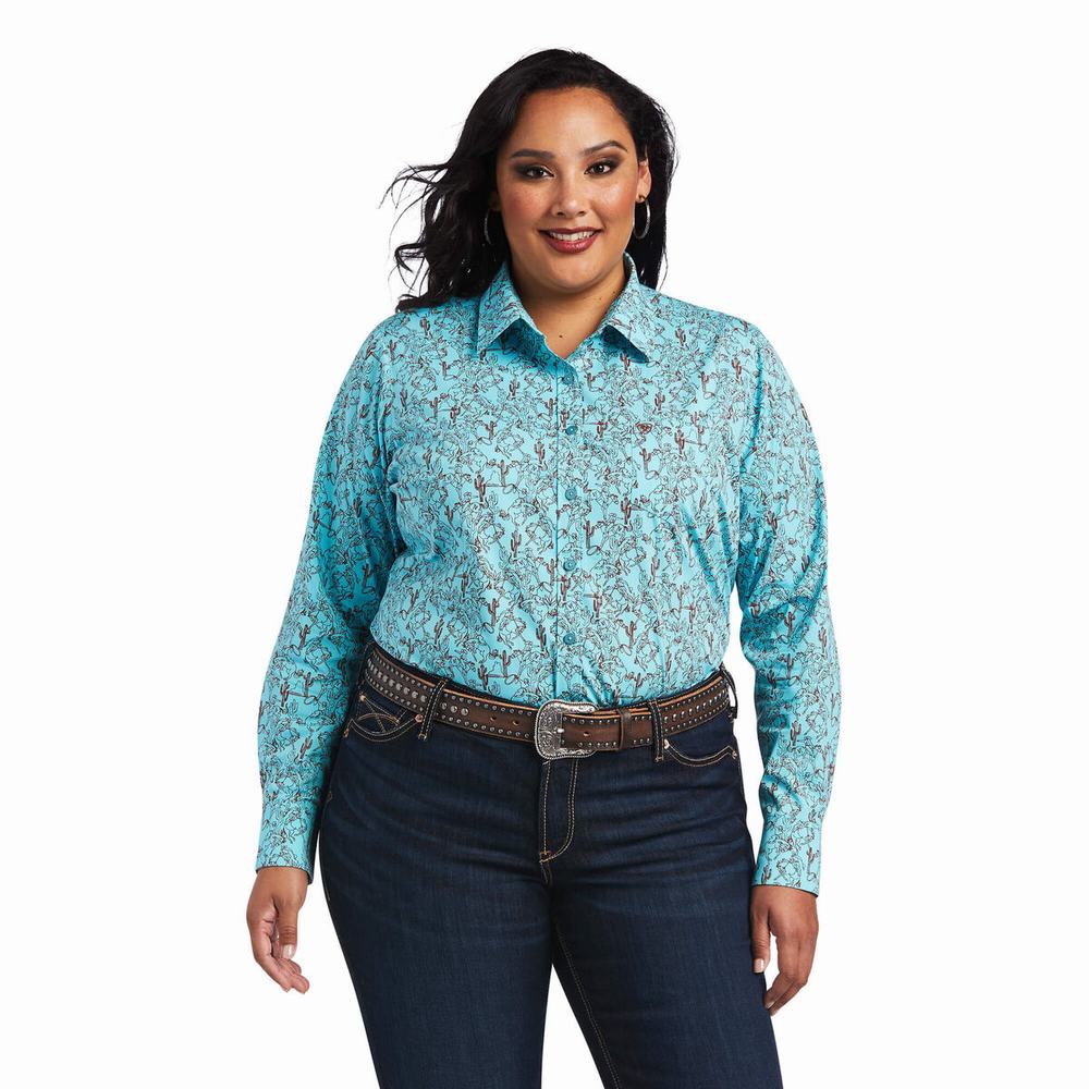 Top Ariat Kirby Stretch Donna Verdi | IT654SAHQ