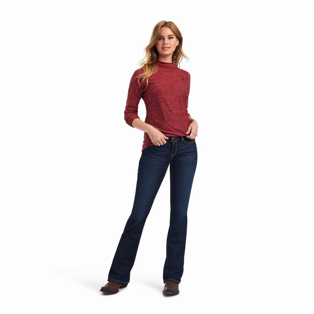 Top Ariat Laguna Donna Arancioni Rosa | IT820OCJX