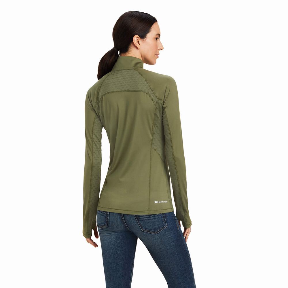 Top Ariat Lowell 2.0 1/4 Zip Donna Colorate | IT935IHSF