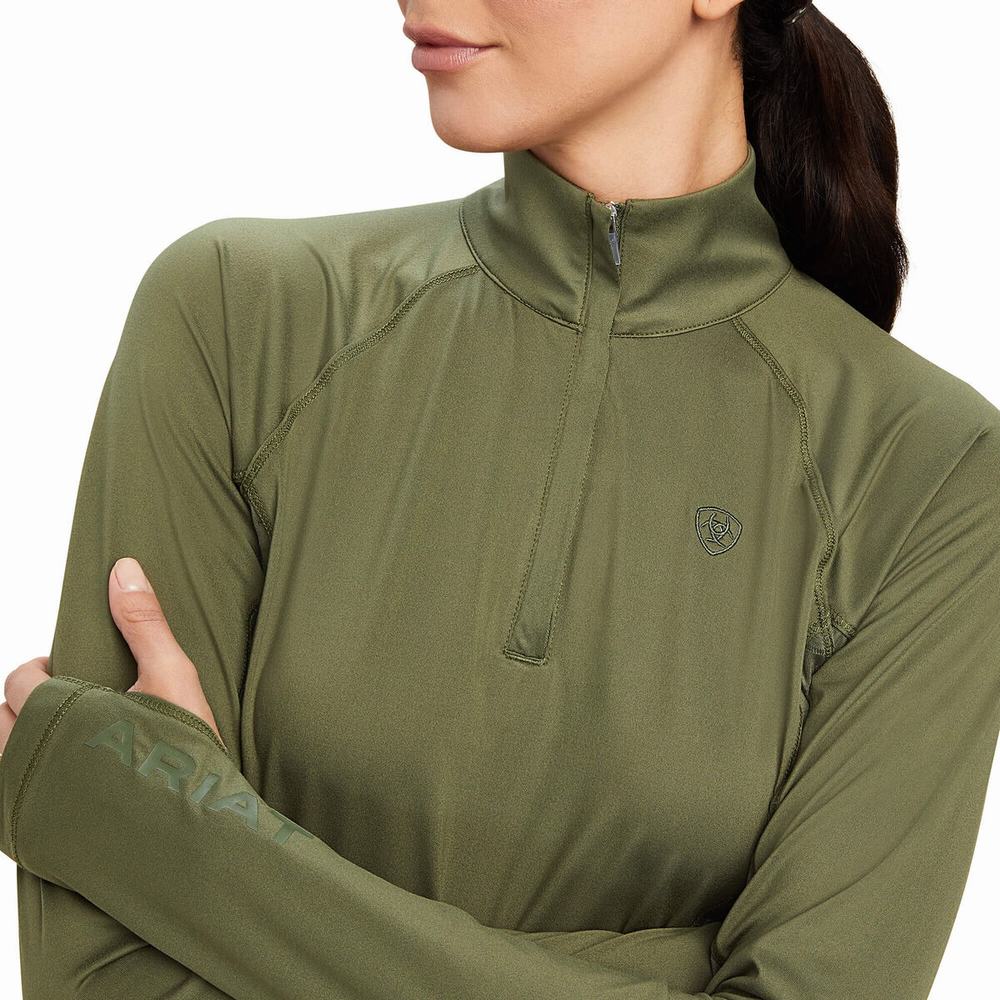 Top Ariat Lowell 2.0 1/4 Zip Donna Colorate | IT935IHSF