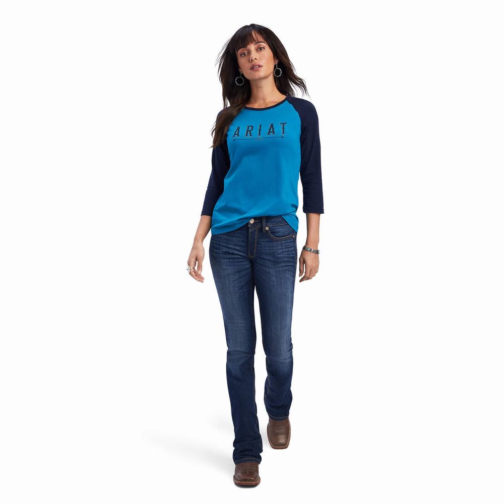 Top Ariat REAL Arrow Classiche Fit Donna Colorate | IT273PHMD