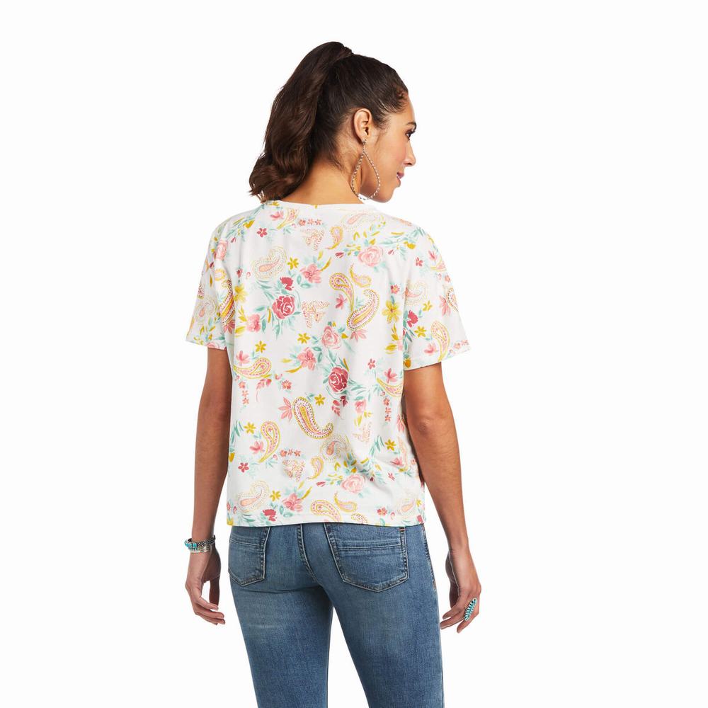 Top Ariat Rose Garden Donna Colorate | IT728YSUT