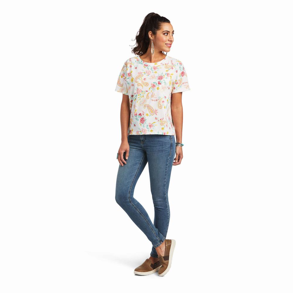 Top Ariat Rose Garden Donna Colorate | IT728YSUT