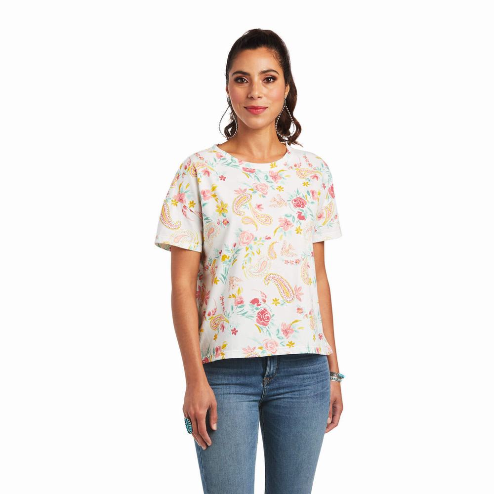 Top Ariat Rose Garden Donna Colorate | IT728YSUT