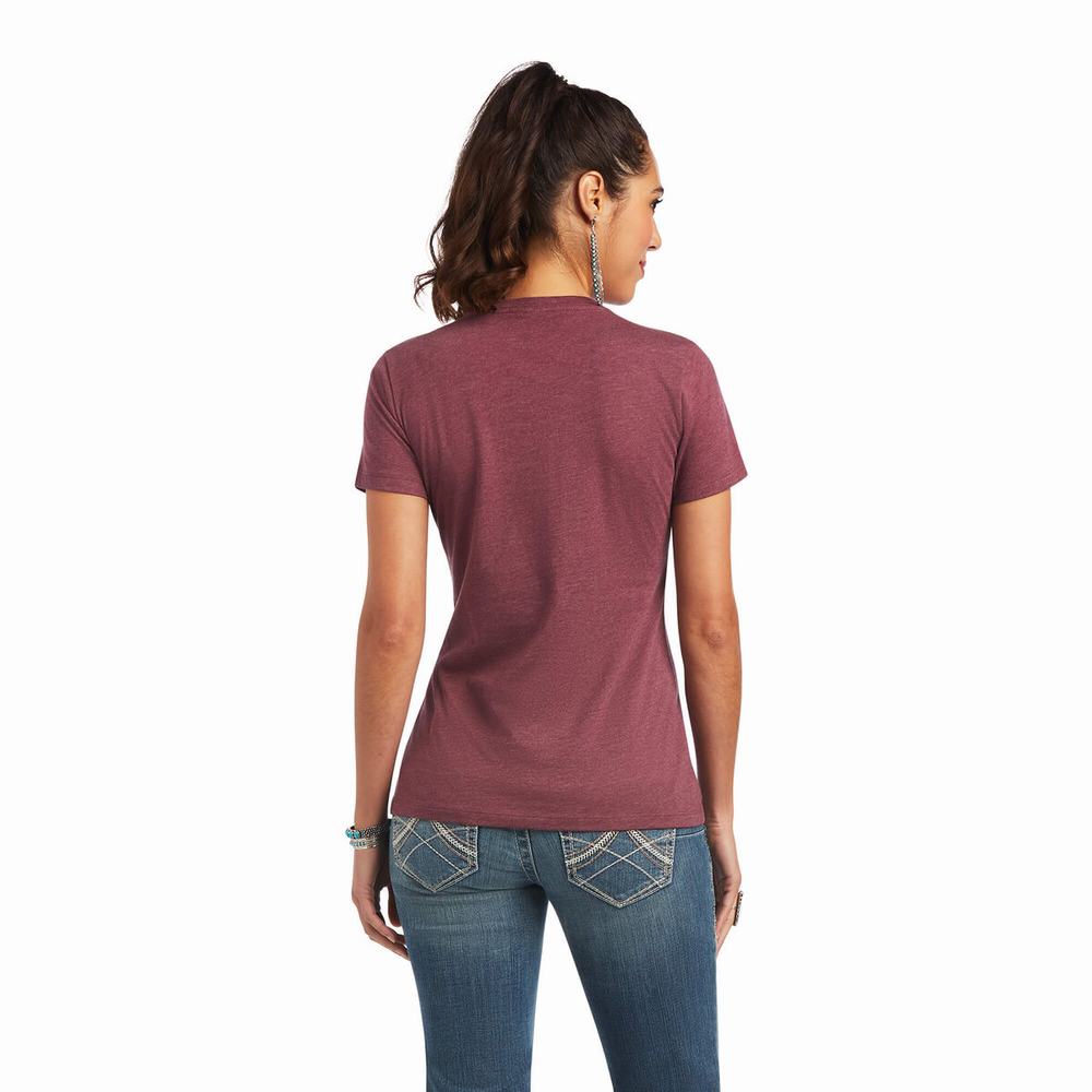 Top Ariat Sol Donna Bordeaux | IT419NIJU