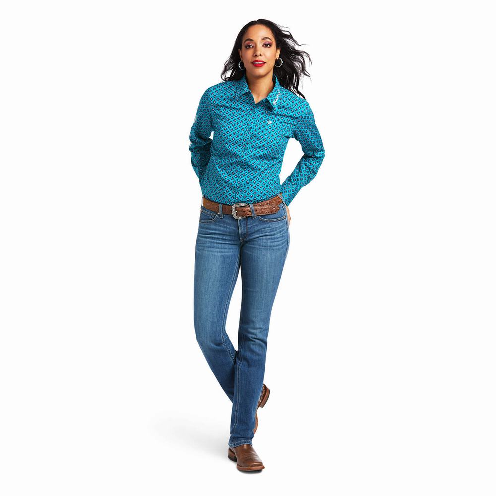 Top Ariat Team Kirby Stretch Donna Colorate | IT649VOSY