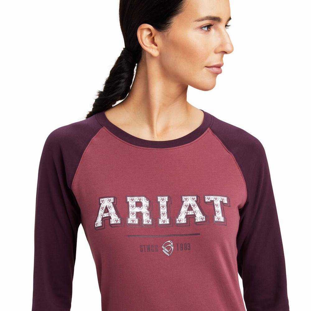 Top Ariat Varsity Donna Rosa | IT386CUZB