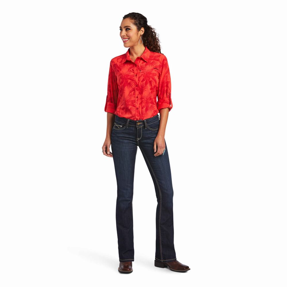 Top Ariat VentTEK Stretch Donna Grigie | IT354VFNO