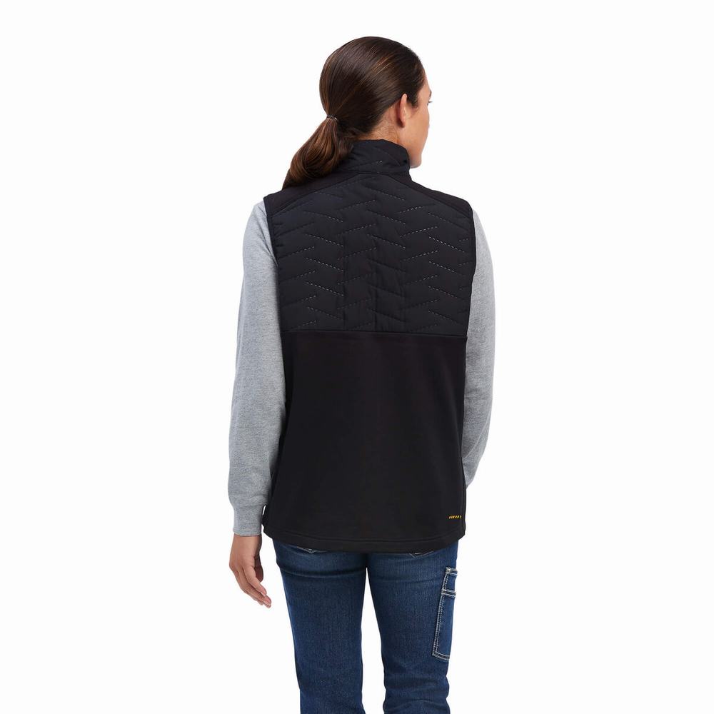 Vests Ariat Rebar Cloud 9 Donna Nere | IT058ZCTS