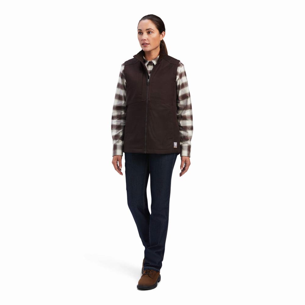 Vests Ariat Rebar DuraCanvas Insulated Donna Colorate | IT146NXJS